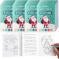 THE TWIDDLERS - 36 Mini Christmas Puzzle Books, A6 Size - Christmas Activity Books, Perfect as Party Bag Fillers for Kids, Stocking Fillers, Favours & Christmas Classroom Prizes