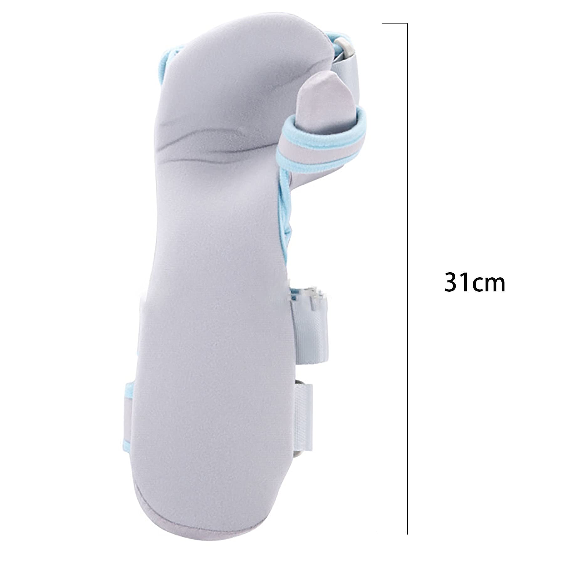Soporte de Férula para Mano Muñequera Alivio del Esguinces Muñeca Esguinces Túnel Carpiano Fracturas Dolor Artritis Recuperación Rápida Lesión La Mano Muñequera Transpirable,Right Hand,L