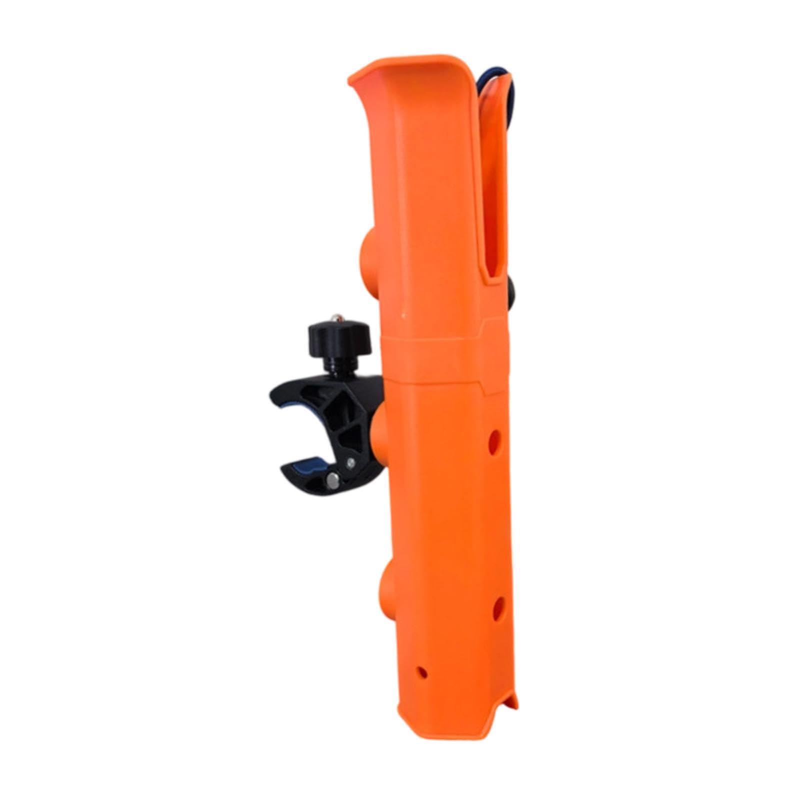 Homyl Portacanna Da Pesca per Barca, Morsetto di Supporto Girevole per Ringhiera Da 0,75" a 1,57" per Ancoraggio Yacht, Facile Da Installare