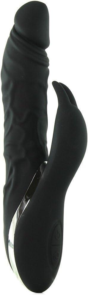 Nasstoys Surenda Rabbit Lover & Dong, Black, 10 Ounce