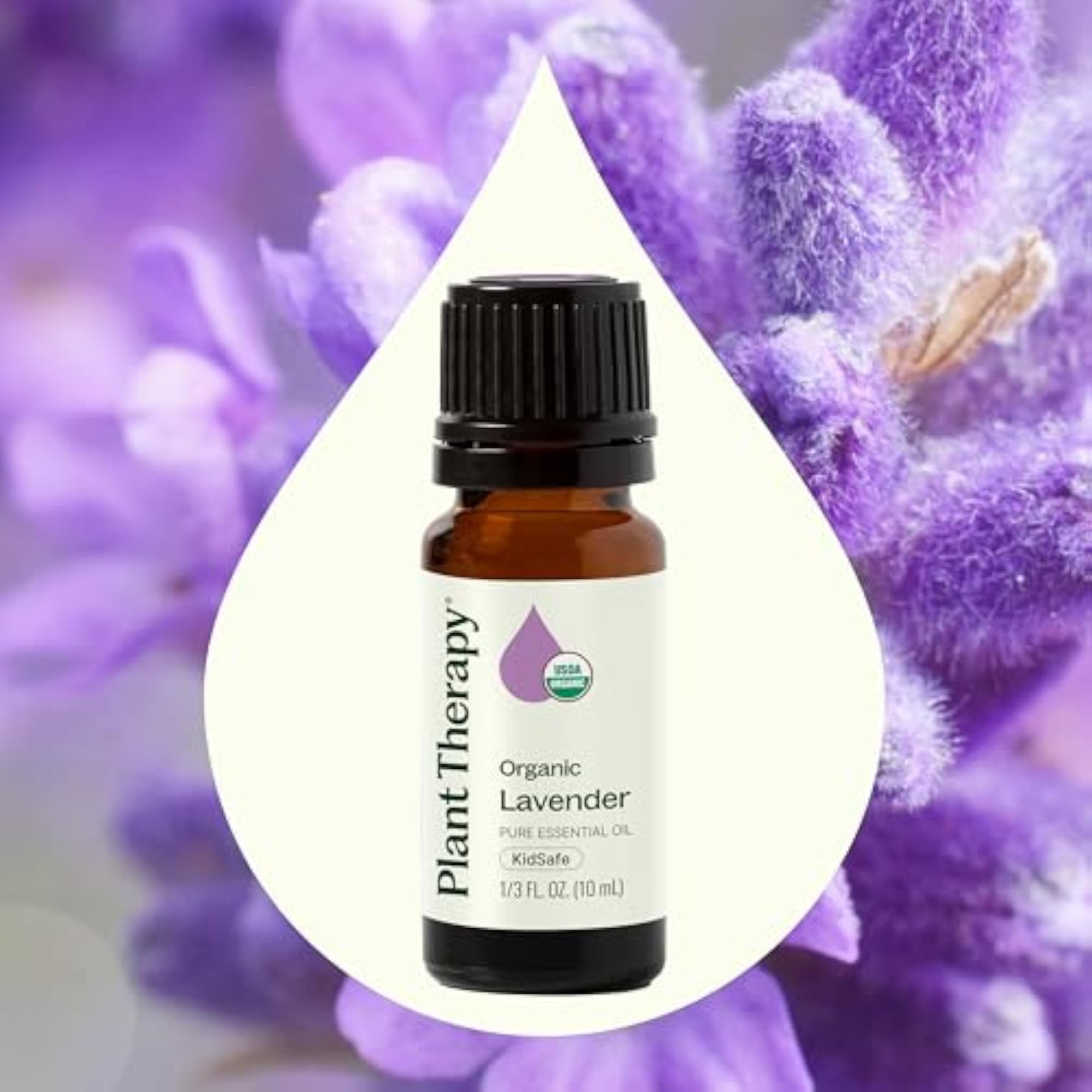 Plant Therapy Organic Lavender Essential Oil, 10 ml