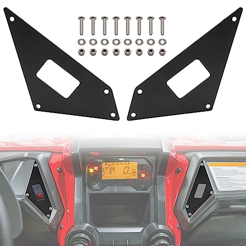 SAUTVS Left & Right Switch Plate Panel, Left & Right Center Dash Console Switch Plate Panels for Honda Talon 1000R / 1000X / 1000X-4 2019-2024 Accessories (2PCS)