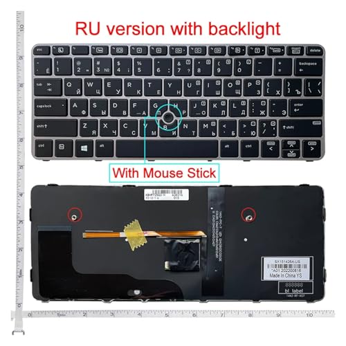 Clavier de rechange EliteBook 820 G4 rétroéclairé pour ordinateur