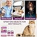 Cat Calming Pheromone Spray - Feline Facial Pheromones for Cats, Helps Reduce Anxiety, Stress, Scratching and Urine Marking, Anti Stress Calming Cat Spray for Travel, Vet Visits - 4.3 fl.oz 60 Day Kit