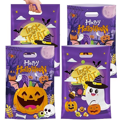 40 Pcs Happy Halloween Treat Bags with...