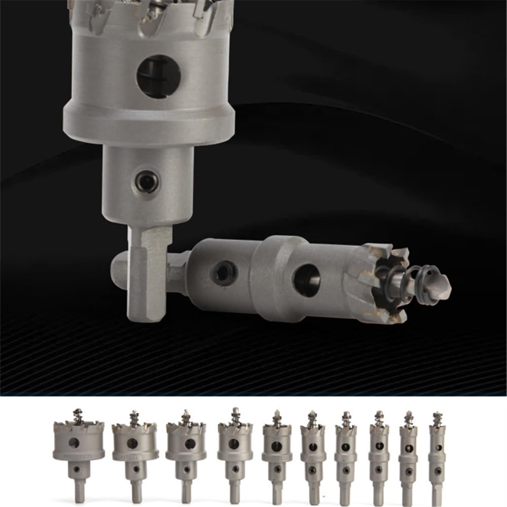 14-100mm TCT otwornica wiertło węglik stopu kobaltowy nóż ze stali nierdzewnej płyta ze stali nierdzewnej zestaw do cięcia metalu żelaza, 55mm