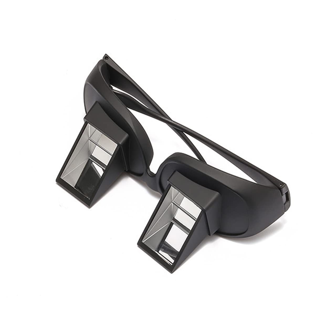 New Upgraded Lazy Spectacles Horizontal Glasses High Definition Glasses Prism Periscope Lie Down Eyeglasses for Reading and Watch TV in Bed