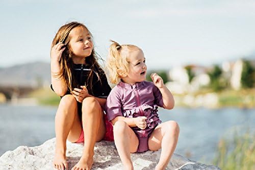 SwimZip Baby Rash Guard Set - Girl Short Sleeve 2 Piece Swimsuit with SPF - Image 3
