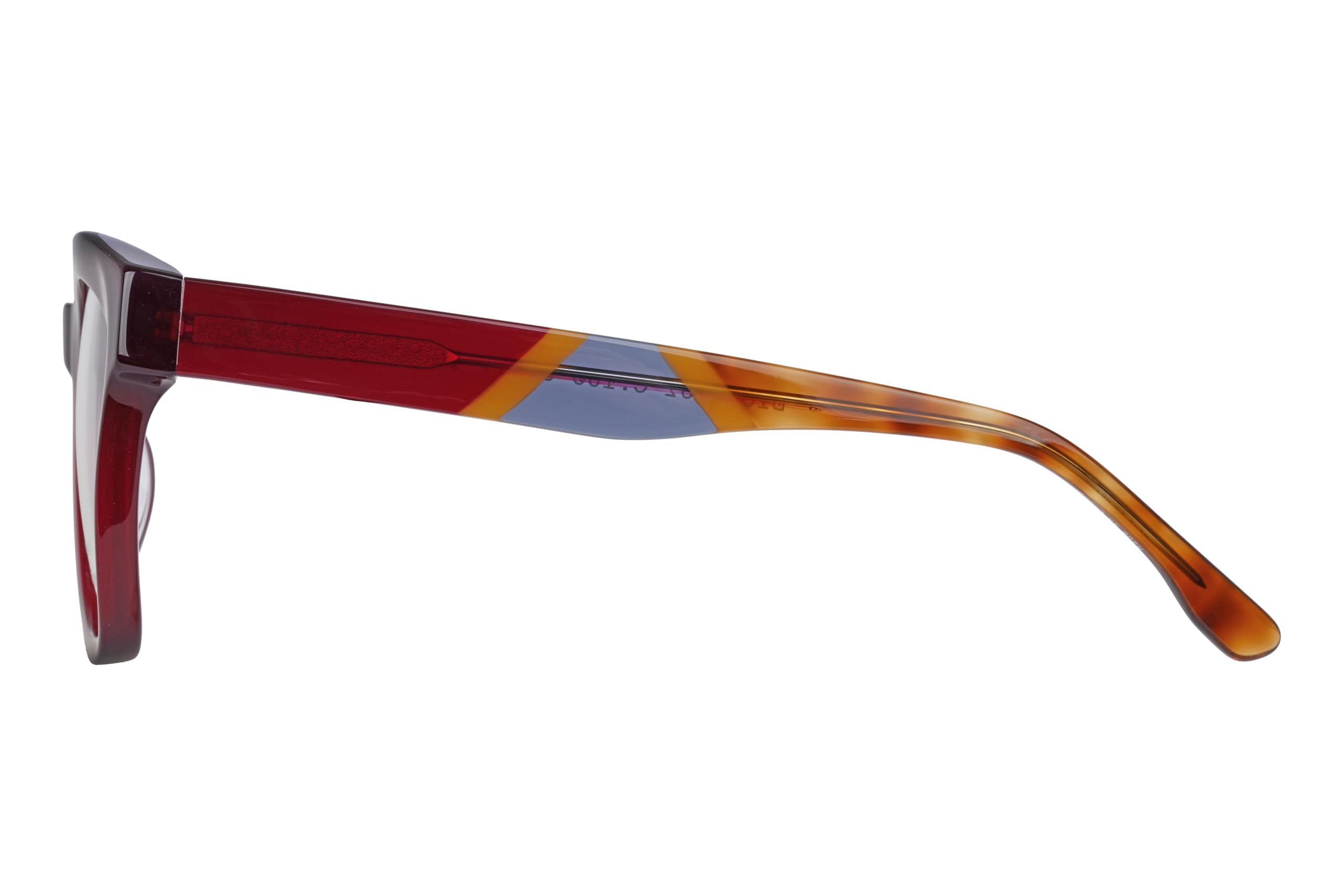 BOTANIQ Women's BIO-1132 oprawki na okulary, receptujące oprawki na okulary, czerwone, 52, czerwony, 52