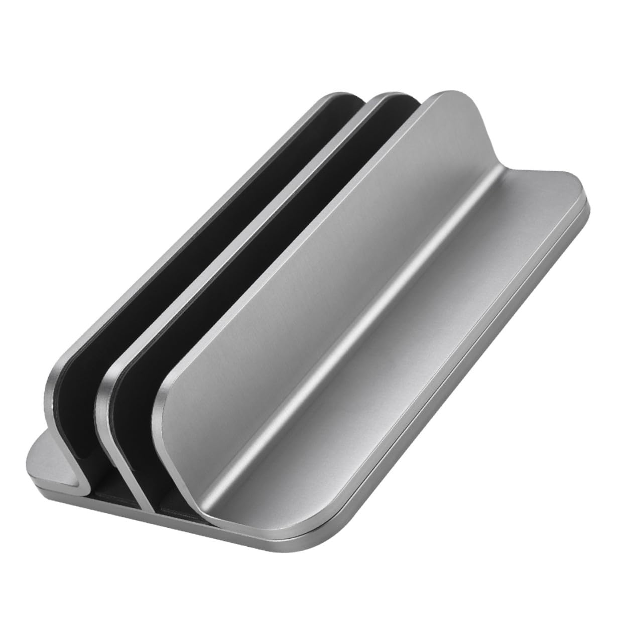 Operitacx Supporto Verticale Per Laptop e Tablet Dock Verticale in Lega Di Alluminio Stabile e Salva Spazio Per Uso Da Scrivania