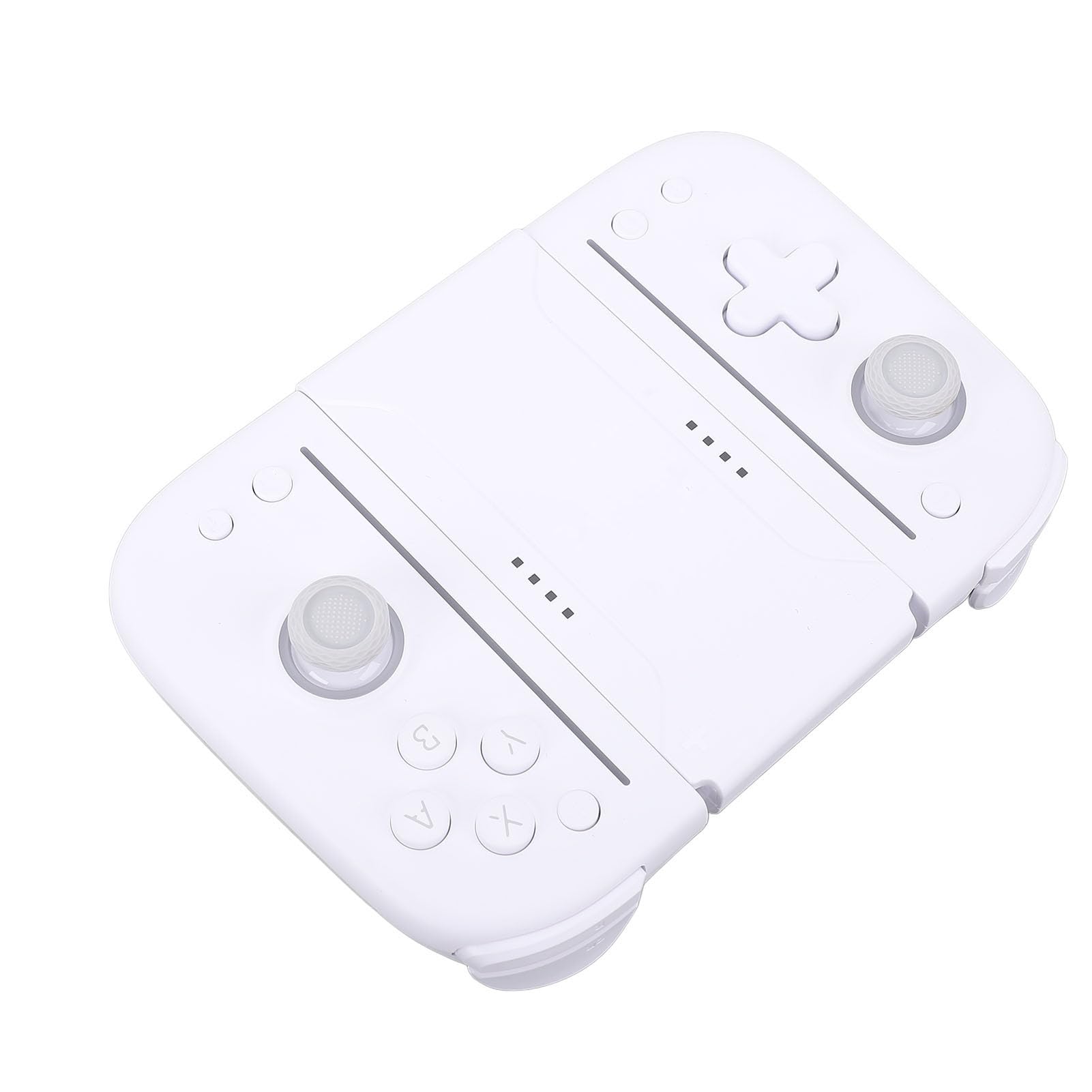 Generic Controlador de Juegos, Consola de Juegos con Llave Mecánica Eficiente y Duradera para el Hogar (Blanco Gris)