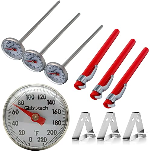 3-Piece Pocket Espresso Thermometer Set