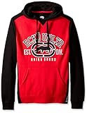 Applique Ecko Unltd. Herren Men’s Arch Rhino Pull Over Applique Fleece Hood Hoodie/Kapuzenpullover, rot, X-Large