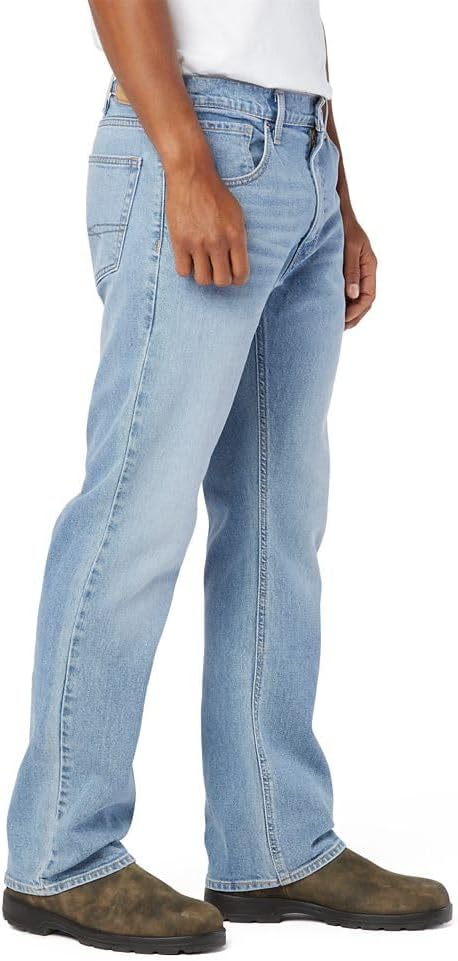 Signature by Levi Strauss & Co. Gold Label Men's Big & Tall Bootcut Fit Jeans, (New) Boulder Road, 44Wx32L