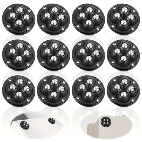 Rueda autoadhesiva con rodamiento de bolas dobles para electrodomésticos 2