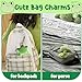 Agromusk Cute Frog Keychain,Kawaii Frog Plush Keychain,Green Frog Purse Bag Charms Funny Frog Decor Car Keys Gifts (Green)