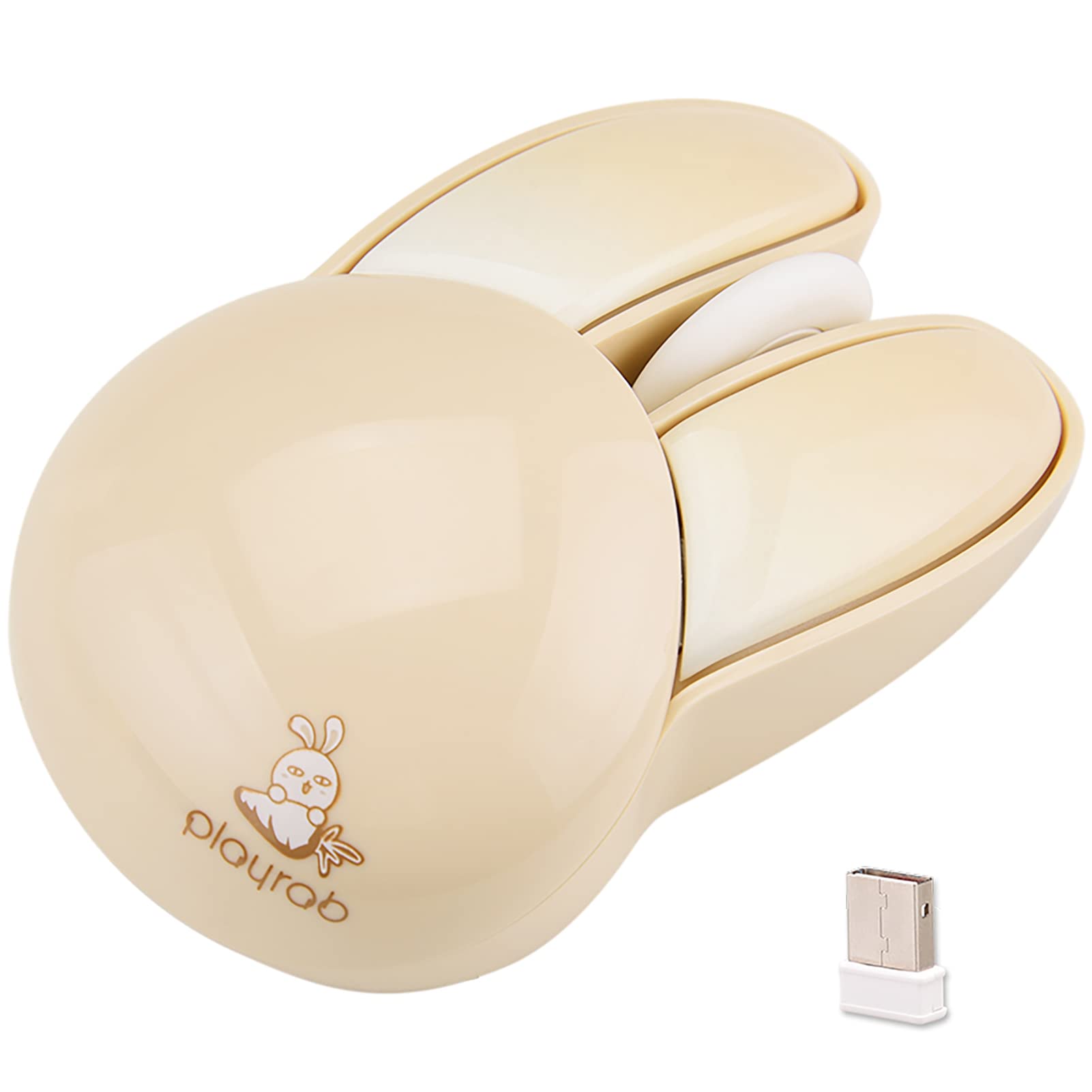 Amazon.com: Lomiluskr Cute Bunny Wireless Mouse, Lightweight