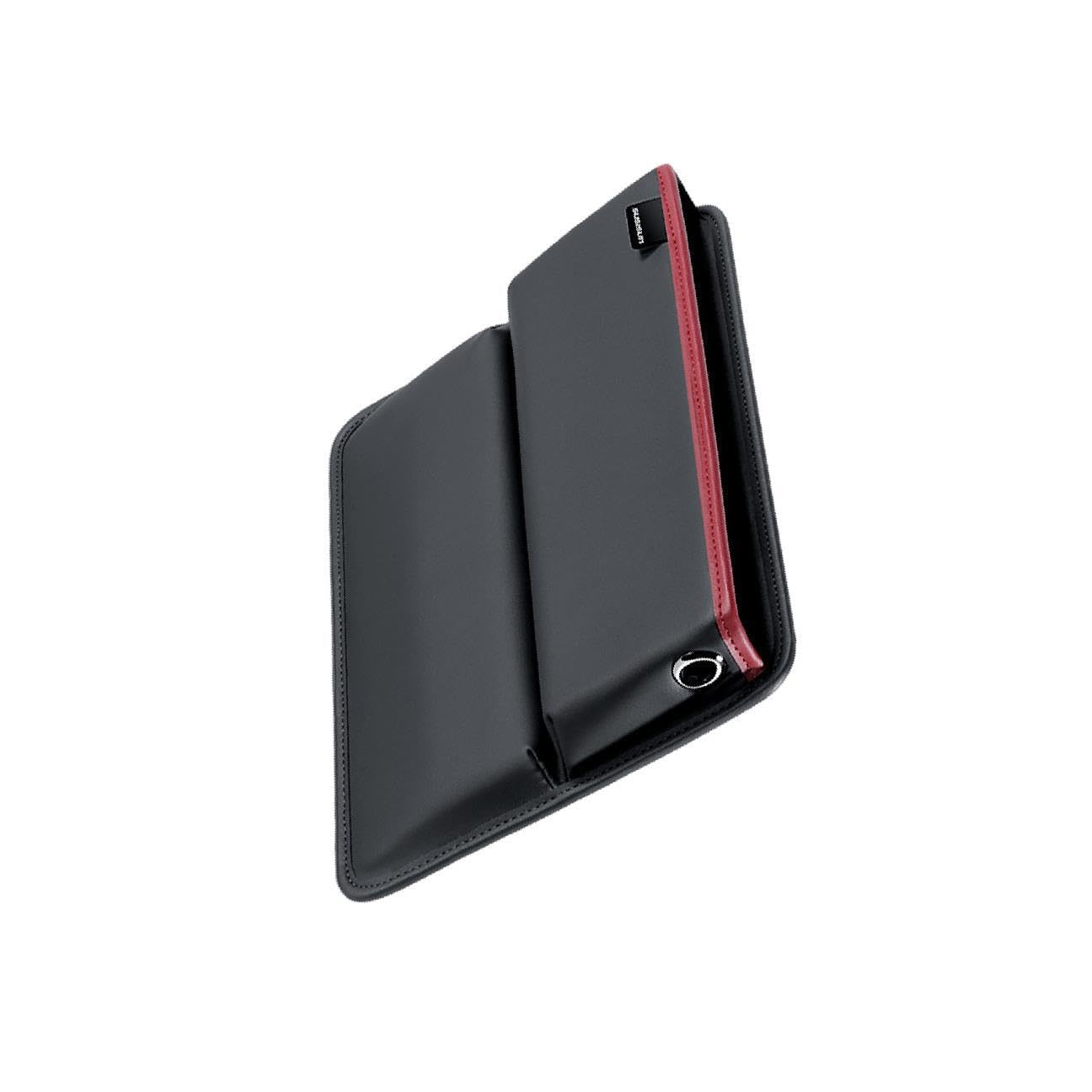 AMSLSIU Premium PU Leather Car Seat Gap Filler Convenient Storage for Keys Small Items Wallet Sleek Box Universal, Black