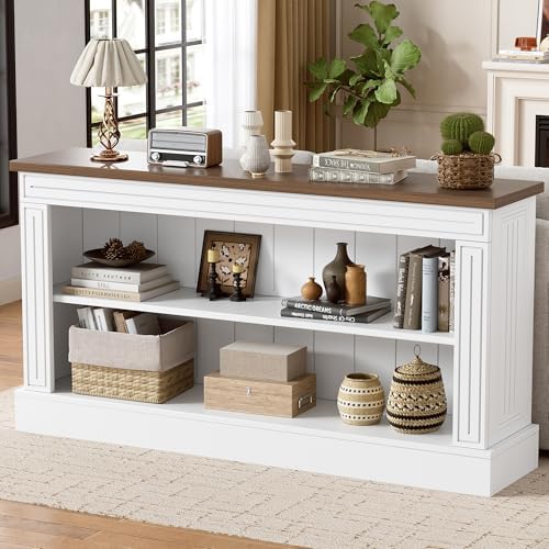 PAKASEPT Console Tables for Entryway, 63-Inch Entrance Table with...