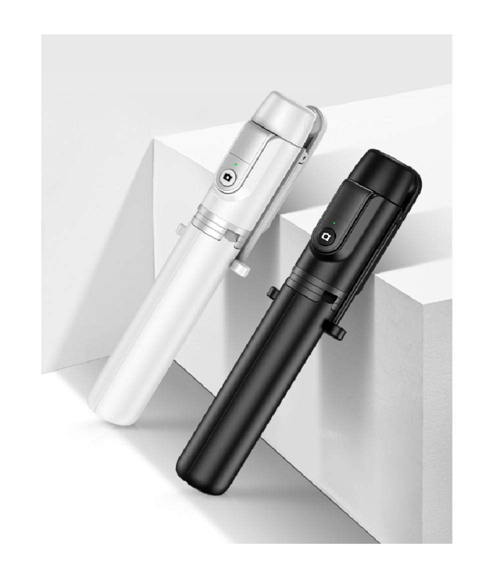 LF-jingjiemeiTripod Bluetooth Selfie Stick Integrated Line Live Stand for a variety of models of mobile phone black