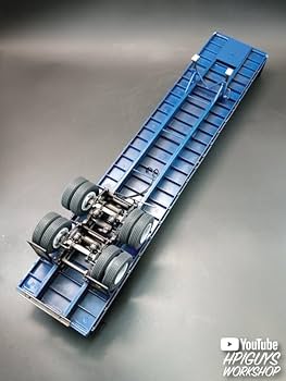 Amazon | AMT 1/25 フルハーフ フラットベッドトレーラー
