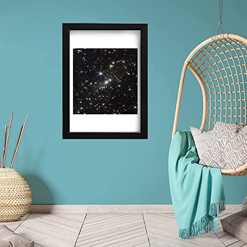 Tableau NASA Deep Field encadré avec passe-partout de taille moyenne - 8