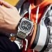 Imagen de FEICE FM507 Reloj Cuadrado de Pulsera Hombre Automático Mecánico Marrón