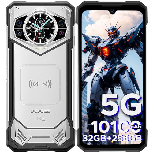 DOOGEE S200 Rugged Smartphone 5G Unlocked, 256GB+32GB Rugged Phone with 1.32