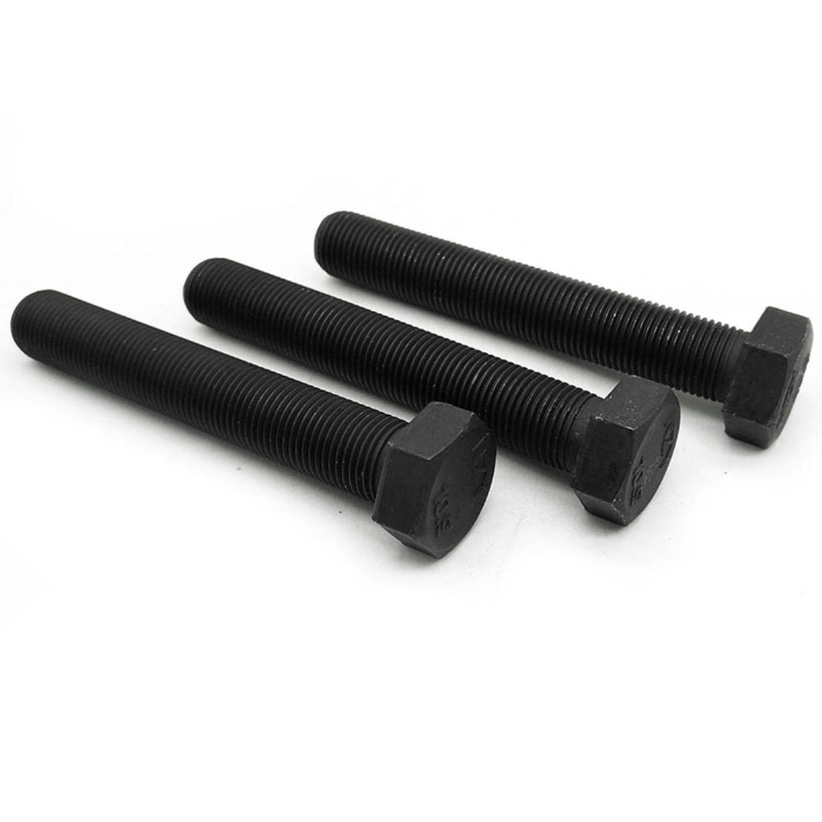 Vis à Bouchon Hexagonale M16-1.5 - Classe 10.9 - Finition Zinc Transparent - Longueur Et Quantité Au Choix