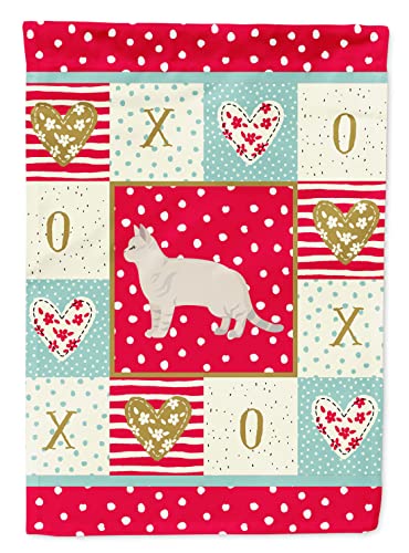 Chat American Shorthair Grand Drapeau de Maison Toile Extérieure Résistante Caroline's Treasures