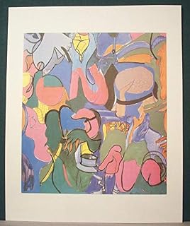 Inclement Weather by Grace Hartigan Art Print Mounted on White 8x10-inch Ready to Frame