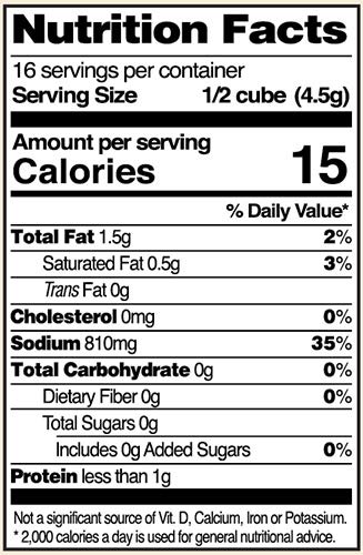 Edward & Sons Vegan Chicken Bouillon Cubes - Vegan Broth Cubes, Gluten Free, No Trans Fat, Use in Soups, Stews and Pilafs - 8 Count (Pack of 12)