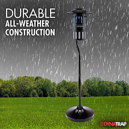 Dynatrap Dt1260 1/2 Acre, Slate, Insect And Mosquito Trap, Pole Mount, 2 Bonus Uv Bulbs, Twist On/Off #TOP1
