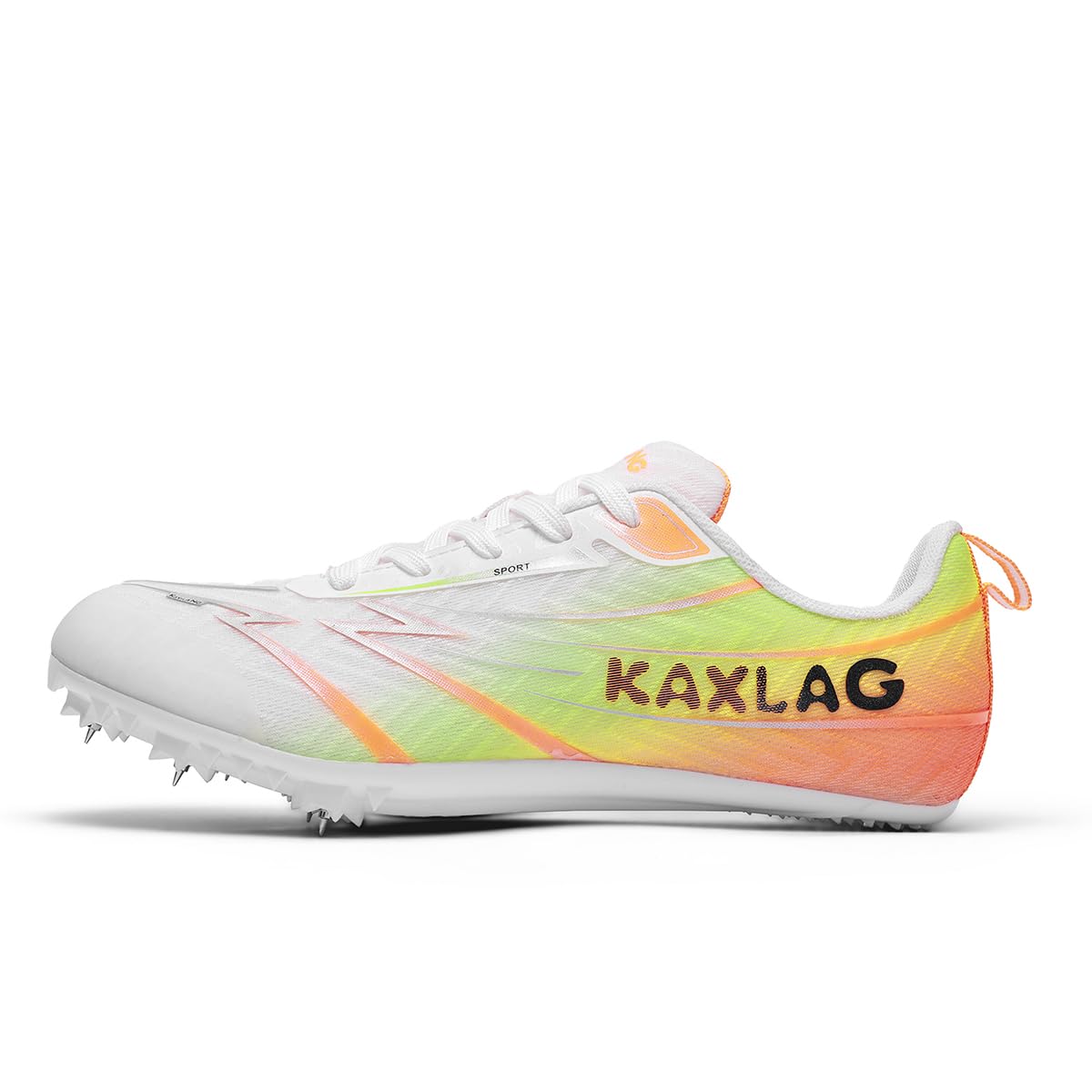 Zapatillas de Clavos Atletismo,con 8 Clavos,Unisex Spikes Atletismo para Pista,Antideslizantes,Atletismo para Velocidad Sprint