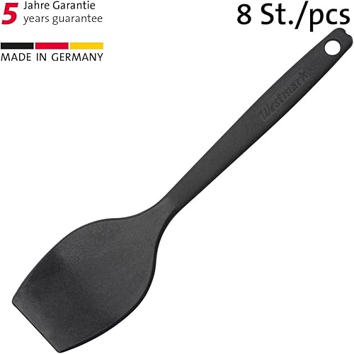Miniatura 2 de Westmark 8 raspadores Raclette  mini espátulas, longitud 65.4 in, plástico, Gourmetta, negro, 204522E3