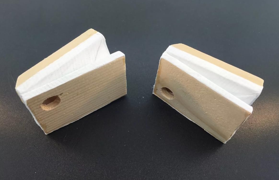 Cuckoo Clock Bellow Tops One Pair of 1 1/4” x 2”