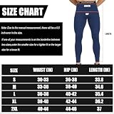NuCamper Spodnie Kompresyjne Męskie Legginsy, Oddychające Funkcyjne, Szybkoschnące Fitness, Dopasowane w Pasie, Spodnie Sportowe, Spodnie Do Biegania, Spodnie Fitness, Spodnie Treningowe