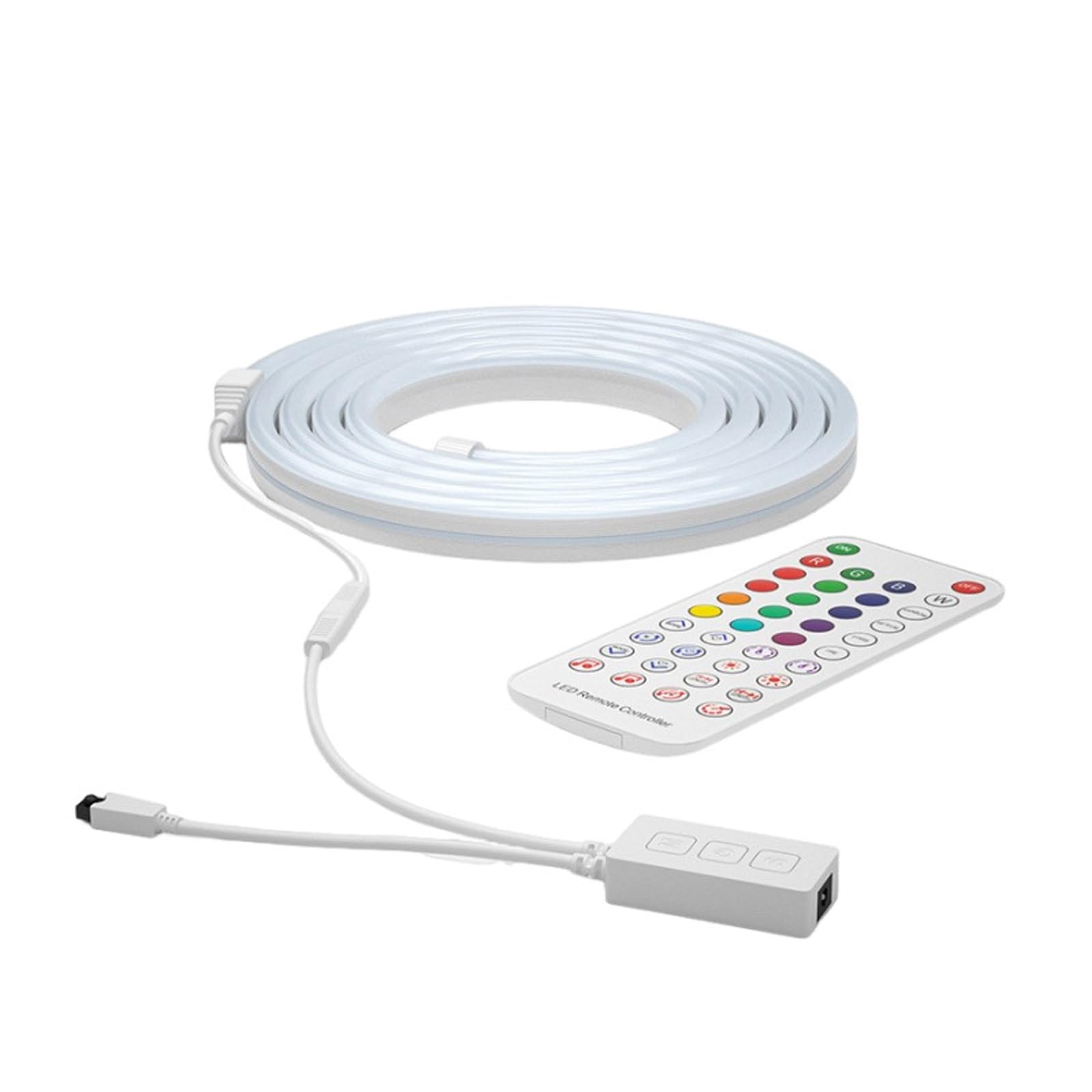 Avec Télécommande Lumières LED Pour TV Bande De Lumières LED USB Multi-taille Etanche Couleur Et Taille Réglables Convient Pour Les Arrière-plans De Télévision, Les Salons, Les Chambres À Coucher(1m/3