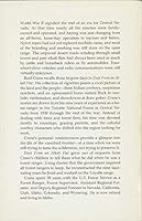 Dust from an Alkali Flat: A Forest Ranger Remembers Central Nevada 0874170850 Book Cover