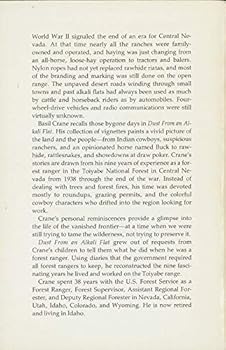Paperback Dust from an Alkali Flat: A Forest Ranger Remembers Central Nevada Book