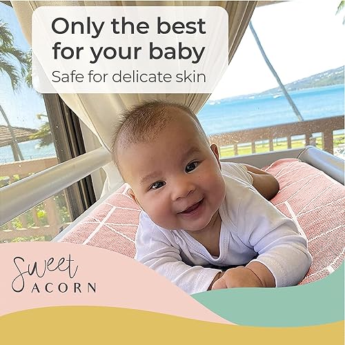 Image of Knit Baby Blanket in Geometric Pattern, Organic Cotton Blankets for Crib or Stroller, Receiving Blankets - Dahlia Pink