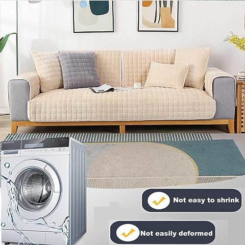 Housse de canapé imperméable en velours pelucheux de qualité supérieure - 5