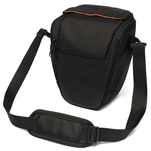Bolsa de la cámara i-t001 de nailon, bandolera profesional para Nikon DSLR en color negro