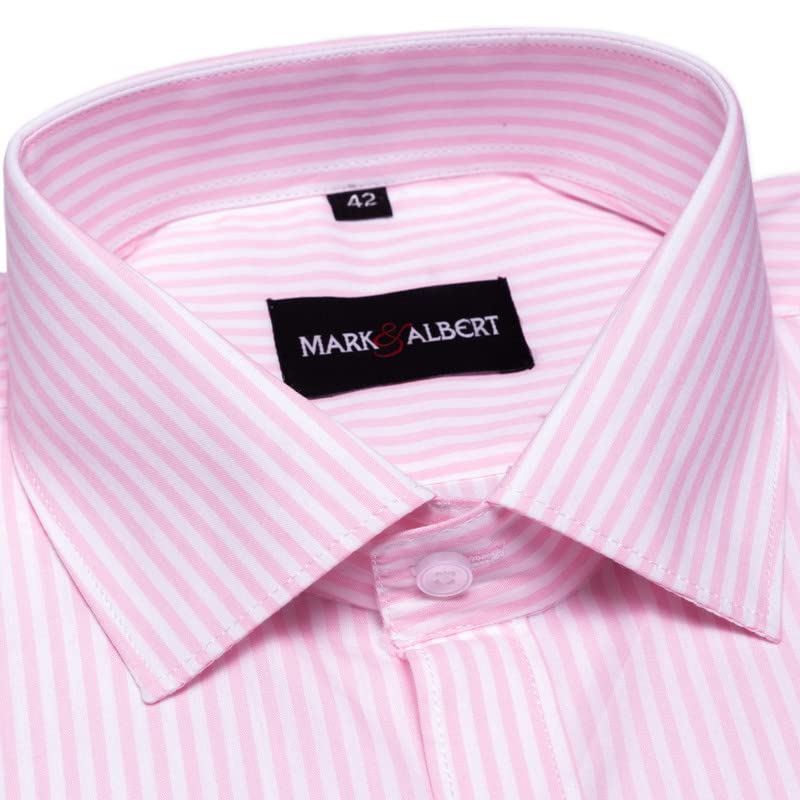 Image of Men's Striped Cotton Formal Shirt