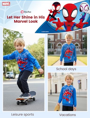 Disney Lilo & Stitch Minnie Mickey Spiderman Frozen Elsa Boys/Girls Hoodie Sweatshirt Graphic Pullover Tops Toddler-Big Kid - Image 6