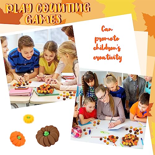 Chuangdi 75 Pcs Fall Pumpkin 3D Erasers, Cute Thanksgiving Erasers Bulk - image 3