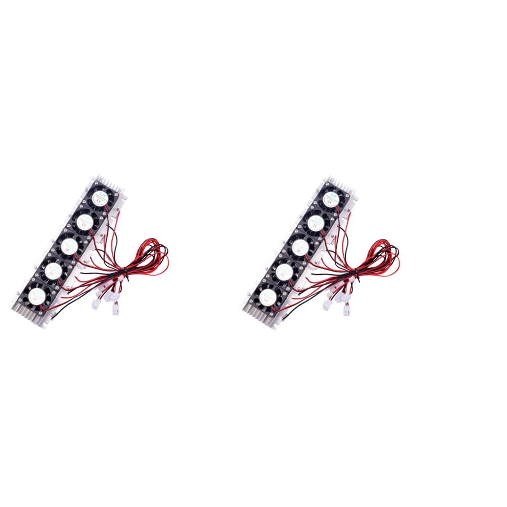 Jnchdghwa As Shown 2X 300W Thermoelectric Peltier Refrigeration Cooler Dc12v Semiconductor Air Conditioner Cooling System Diy Kit