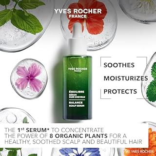 Yves Rocher Balance Scalp Serum | Soothes, Moisturizes & Protects Scalp | Shinier & Stronger Hair | All Hair Types | 50 ml