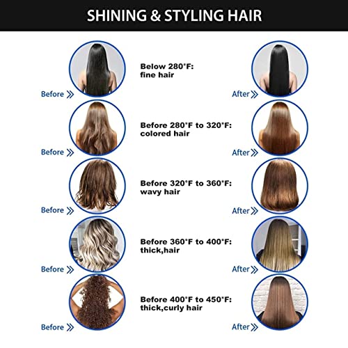 Image of Electric straight comb hair straightener /hair brush for women-FH909 (Random Color)