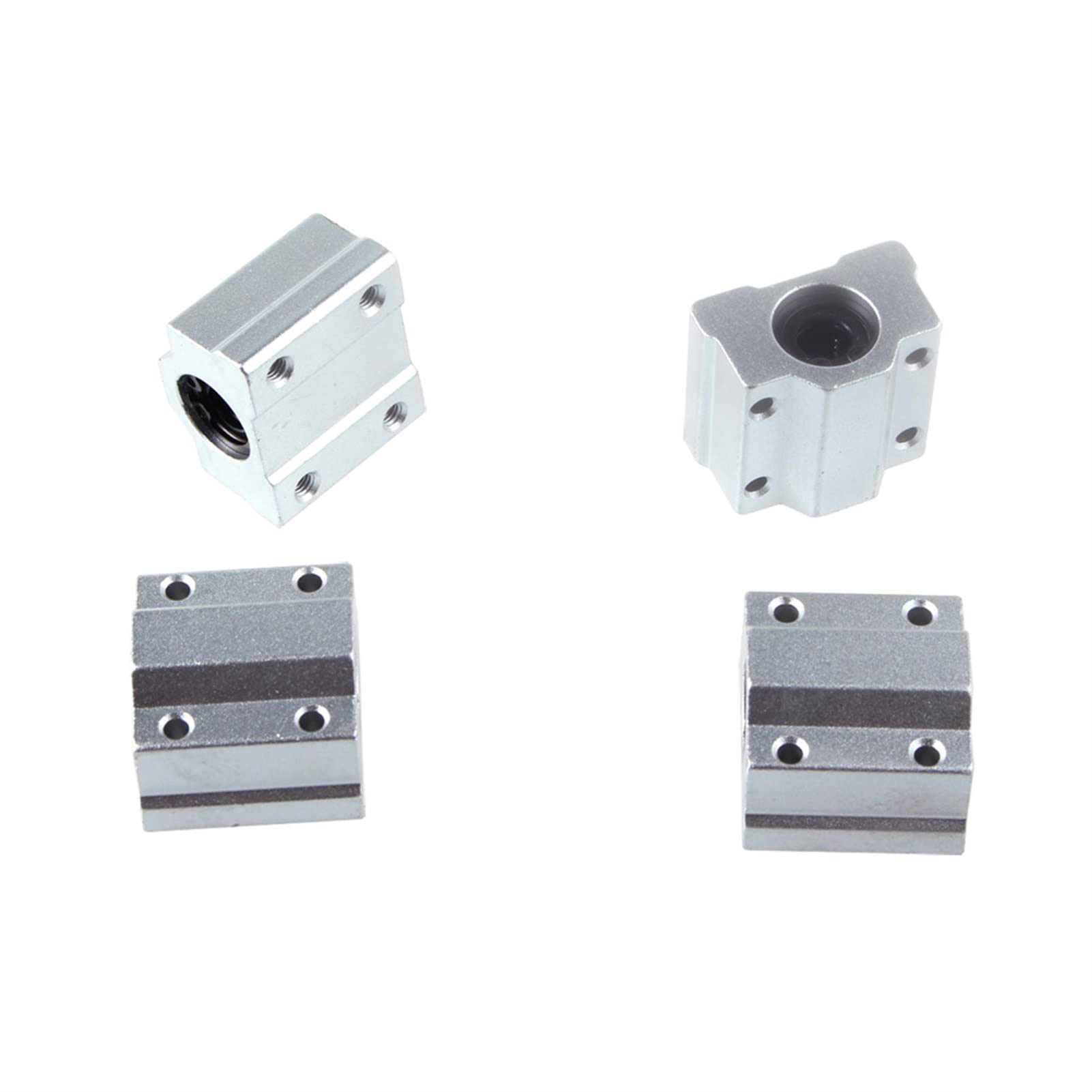 4 Cuscinetti Lineari SCS10UU 10mm - Per Stampanti 3D, CNC E Macchinari Di Precisione - Foto 3